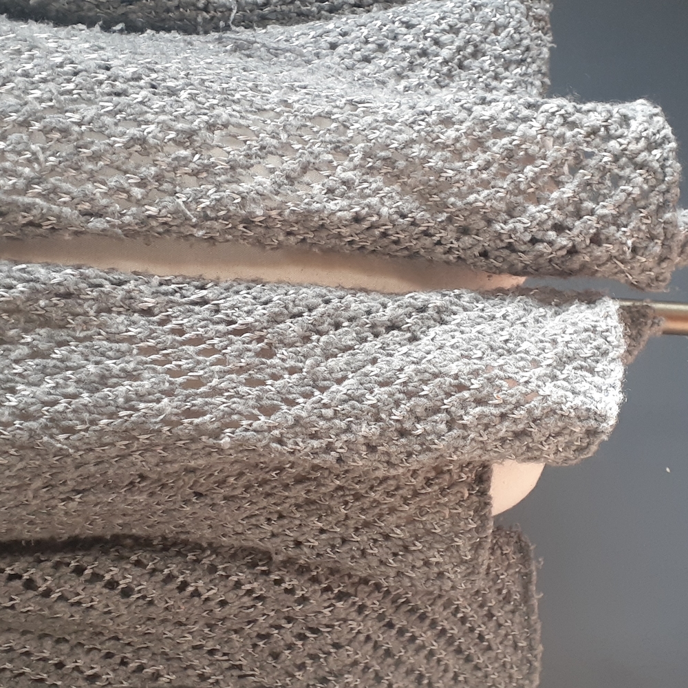 Eileen Fisher women's gray cardigan sweater size M - Picture 5 of 11